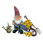 Gartendekorationen